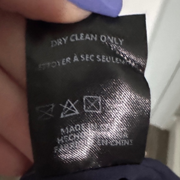 Greylin Navy and Red Floral Silk Mini Dress - Picture 8 of 13